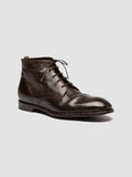 SOUND 003 - Brown Leather Lace-up Boots