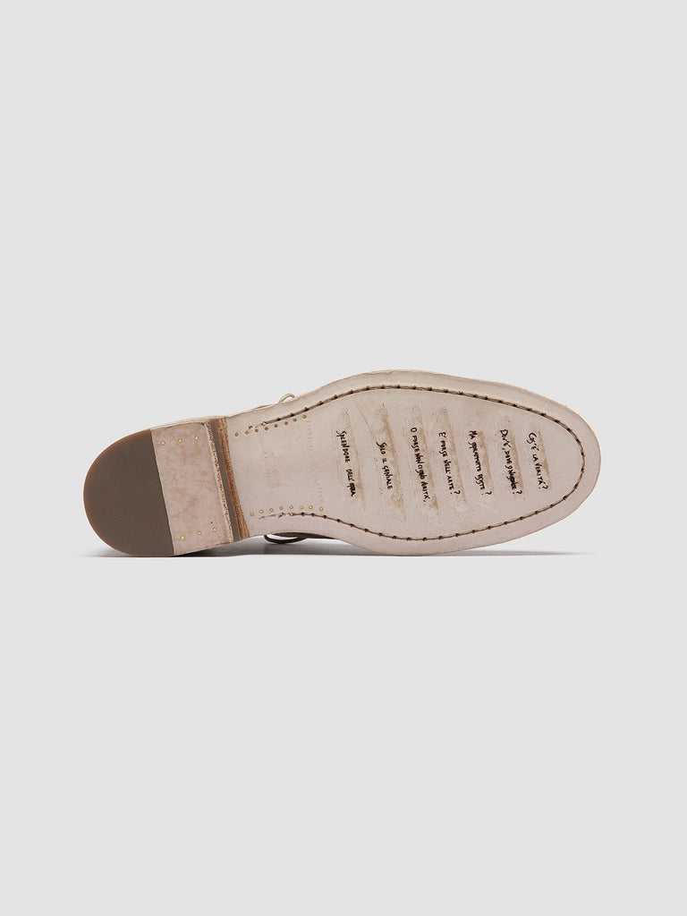 SOUND 003 - Beige Suede Lace-up Boots