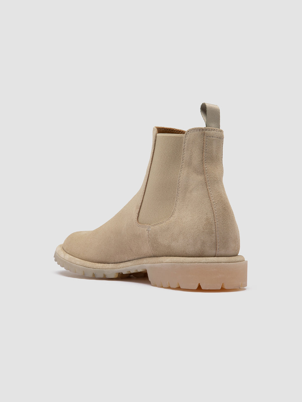 SPECTACULAR 014 - Beige Suede Chelsea Boots