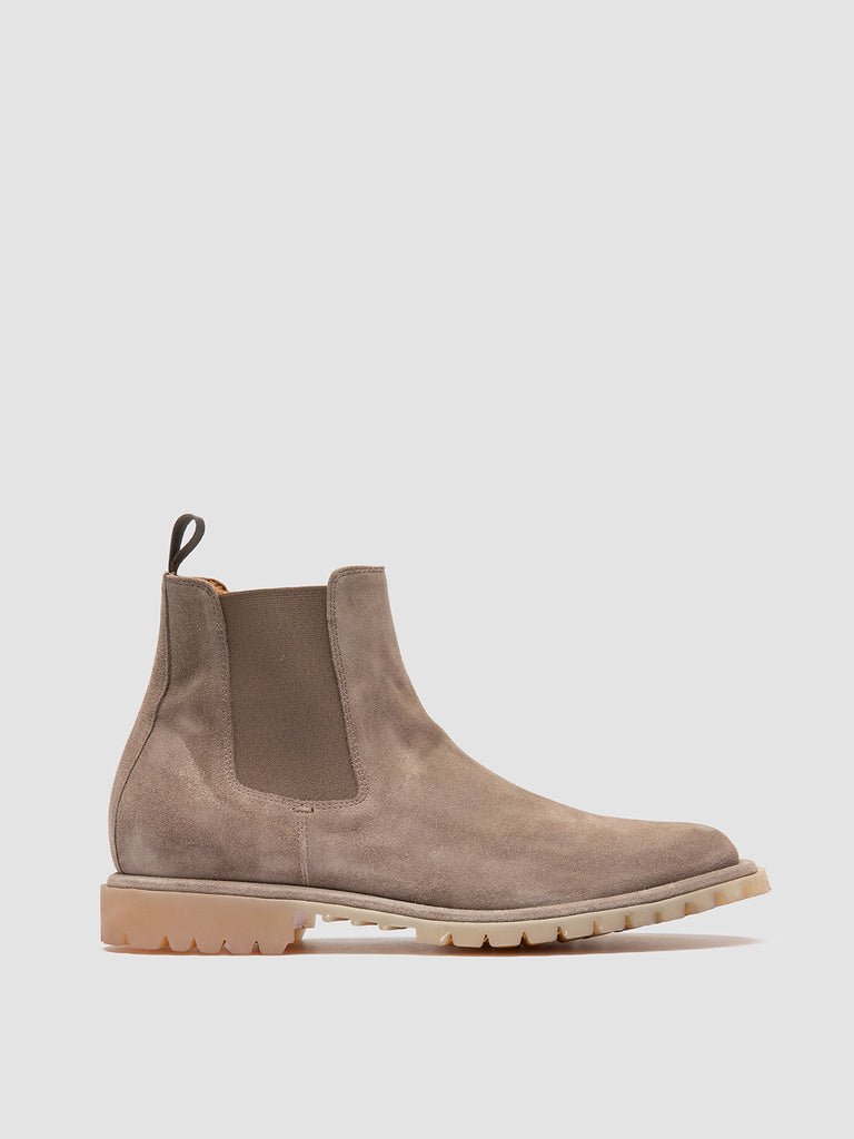 SPECTACULAR 014 - Taupe Suede Chelsea Boots