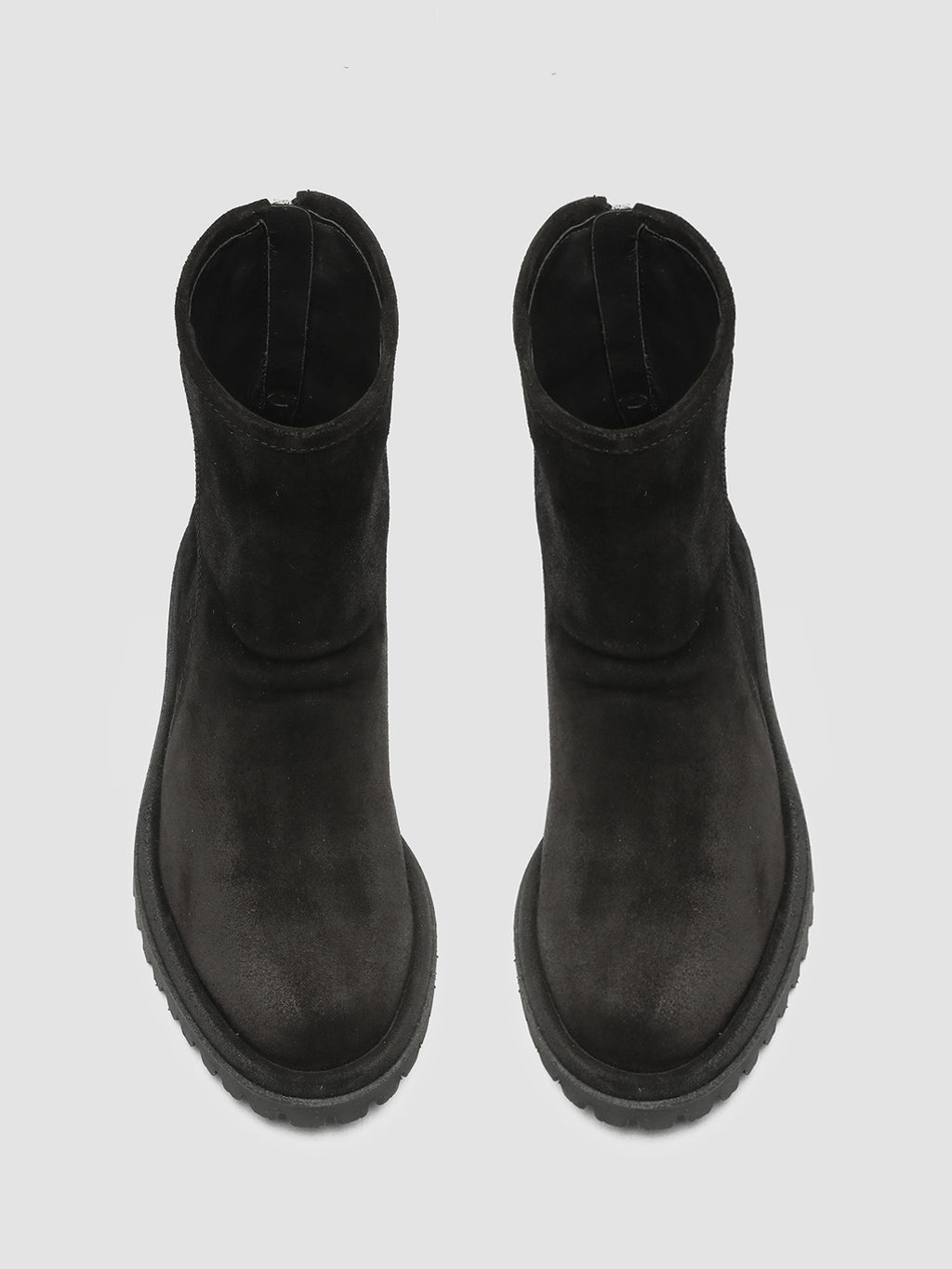 SPECTACULAR W 111 - Black Suede Zip Boots