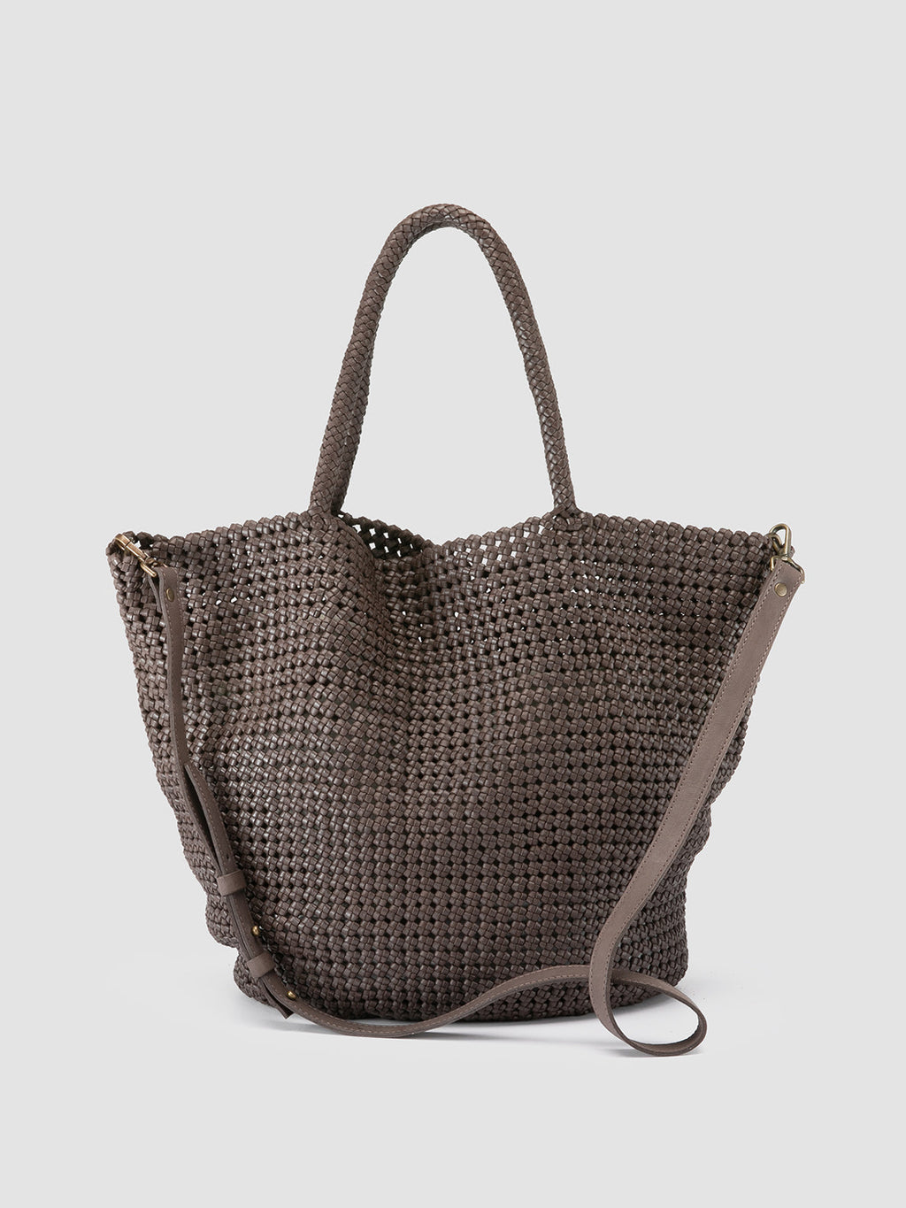 SUSAN 012 - Brown Leather Shoulder Bag