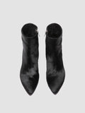 SUZY 008 - Black Leather Zipped Boots - 1
