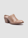 SYDNE 012 - Taupe Leather Slide - 2