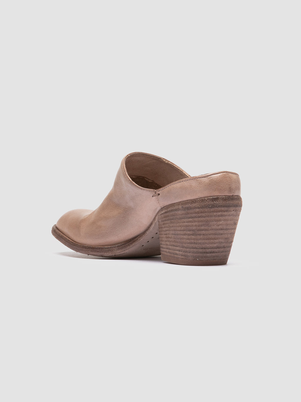SYDNE 012 - Taupe Leather Slide - 3