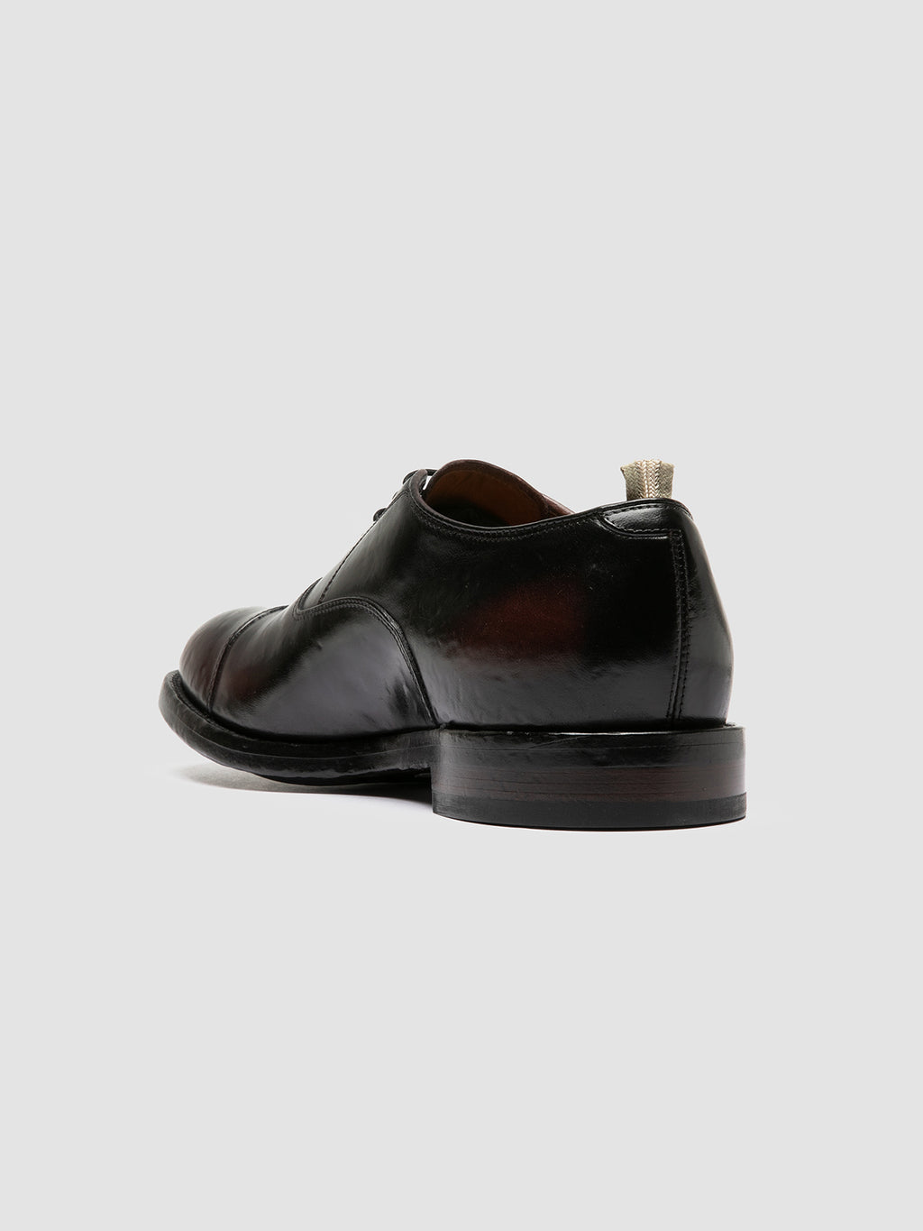 TEMPLE 001 - Burgundy Leather Oxford Shoes Men Officine Creative - 4