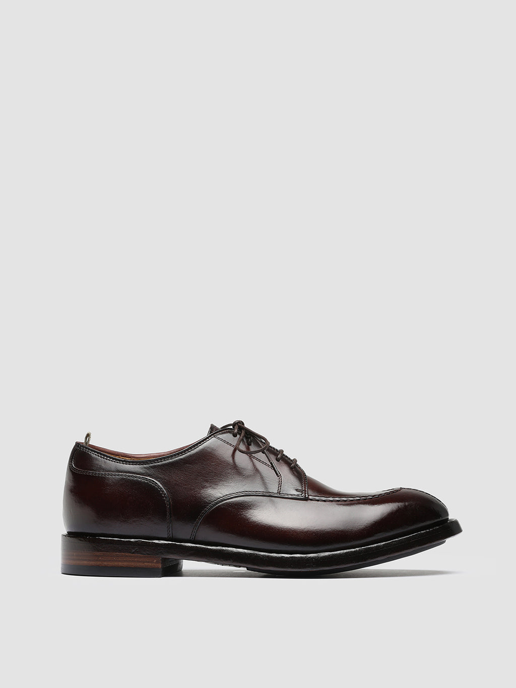 TEMPLE 005 Canyon Bordò - Burgundy Leather Derby Shoes Men Officine Creative - 1