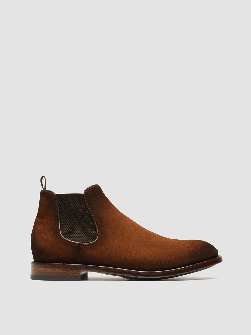 TEMPLE 008 - Brown Suede Chelsea Boots Men Officine Creative - 1