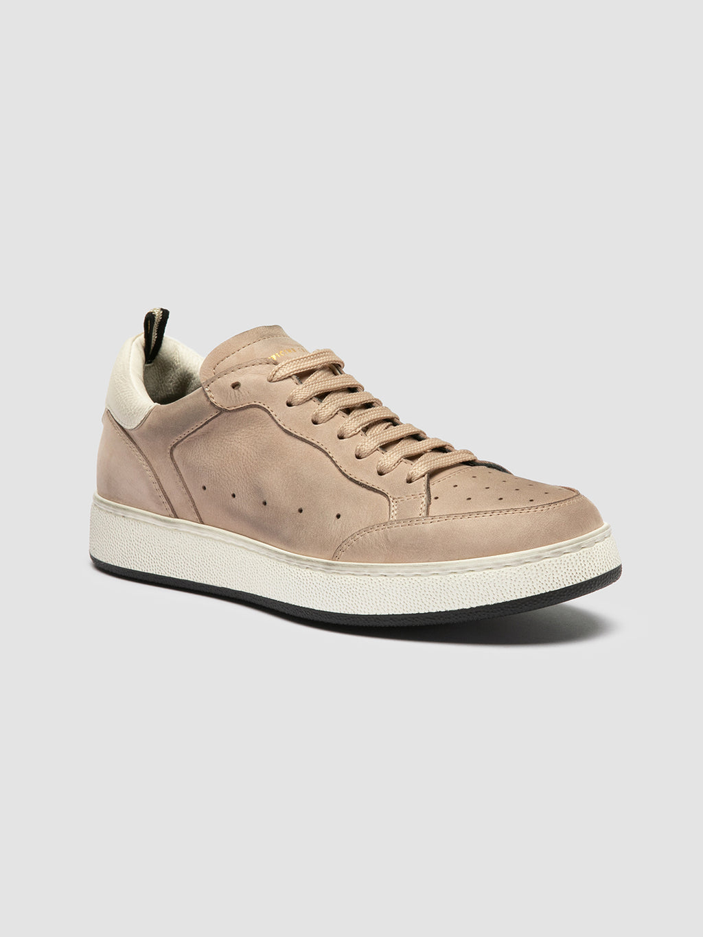 THE ANSWER 102 - Brown Nubuck Low Top Sneakers Women Officine Creative - 3