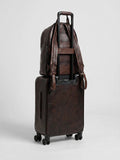 OC PACK 001 - Dark Brown Leather Backpack - thumb image 2,side view
