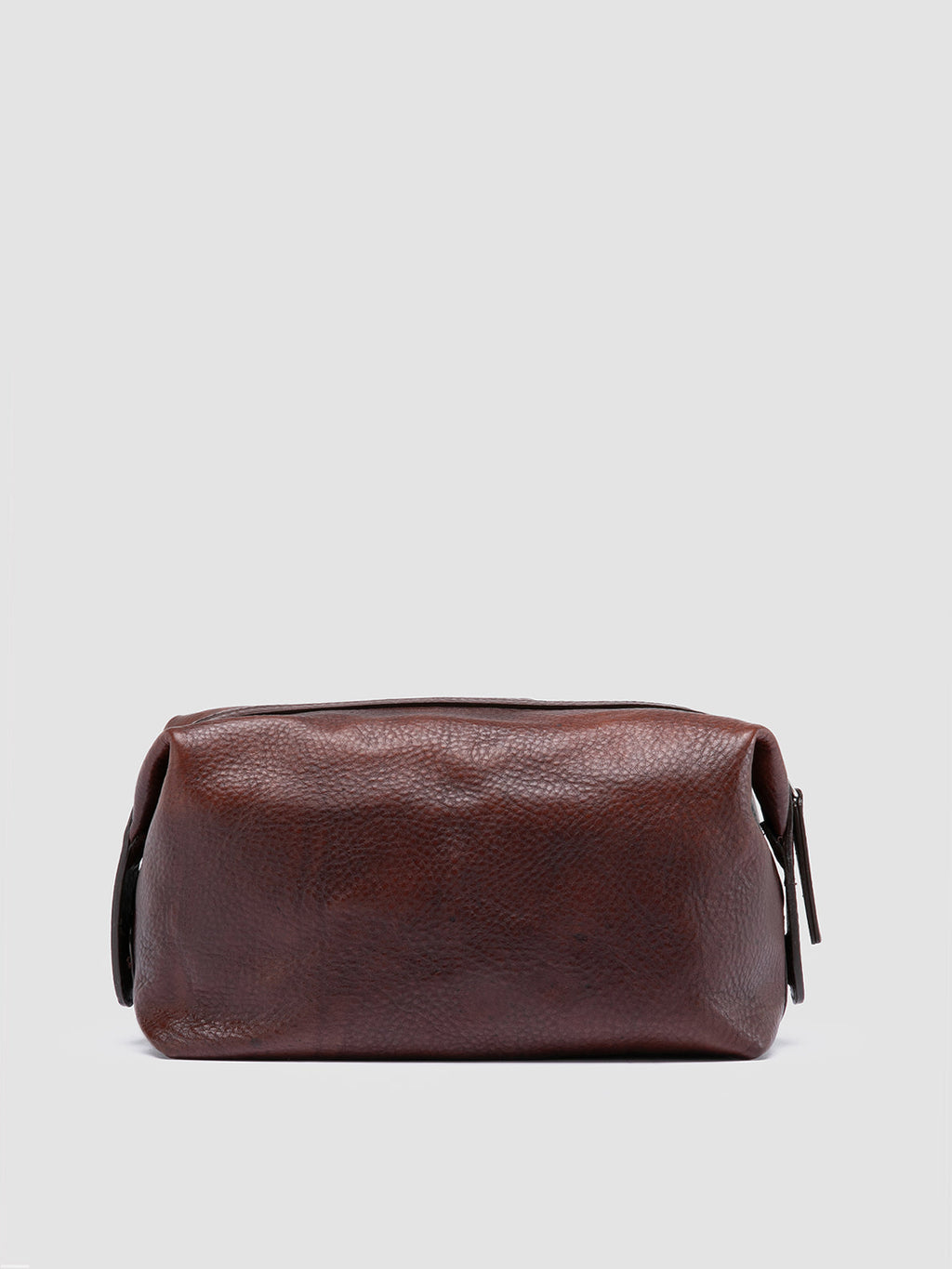 VANITY CASE 001 - Brown Leather Pouch - 0