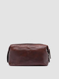 VANITY CASE 001 - Brown Leather Pouch - 0
