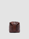 VANITY CASE 001 - Brown Leather Pouch - 2