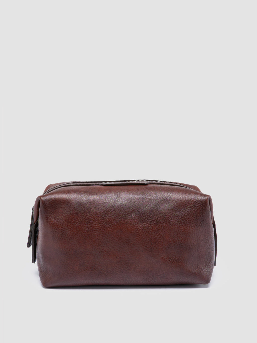 VANITY CASE 001 - Brown Leather Pouch - 3