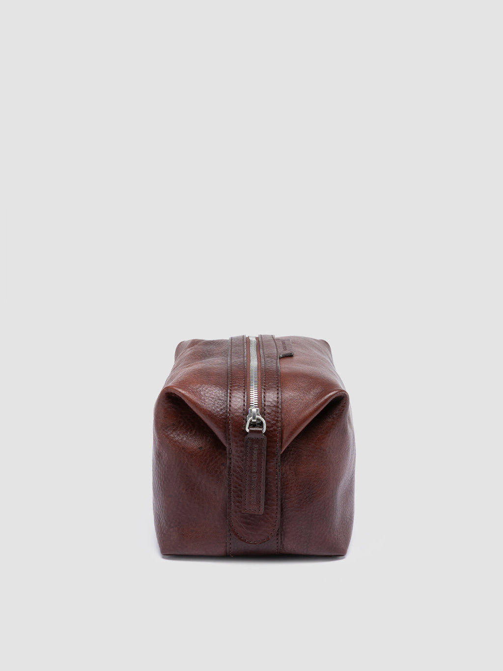 VANITY CASE 001 - Brown Leather Pouch - 4