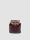 VANITY CASE 001 - Brown Leather Pouch - 4