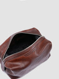 VANITY CASE 001 - Brown Leather Pouch - 5