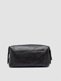VANITY CASE 001 - Black Leather Pouch - 0