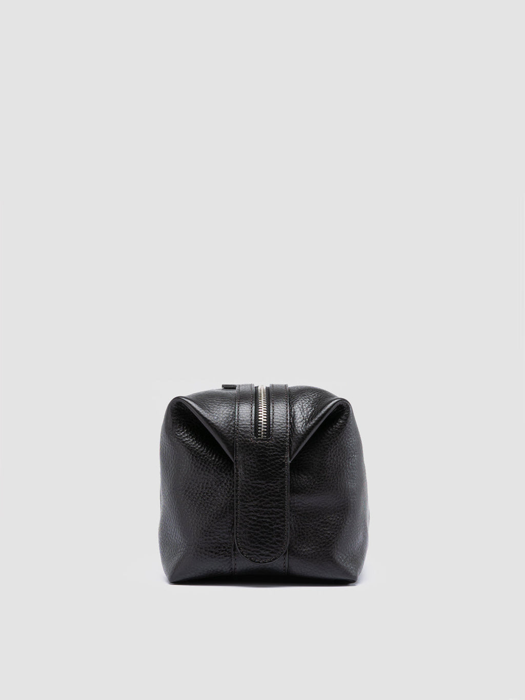 VANITY CASE 001 - Black Leather Pouch - 2