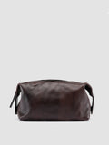 VANITY CASE 001 - Brown Leather Pouch - 0