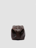 VANITY CASE 001 - Brown Leather Pouch - 2