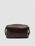 VANITY CASE 001 - Brown Leather Pouch - 3