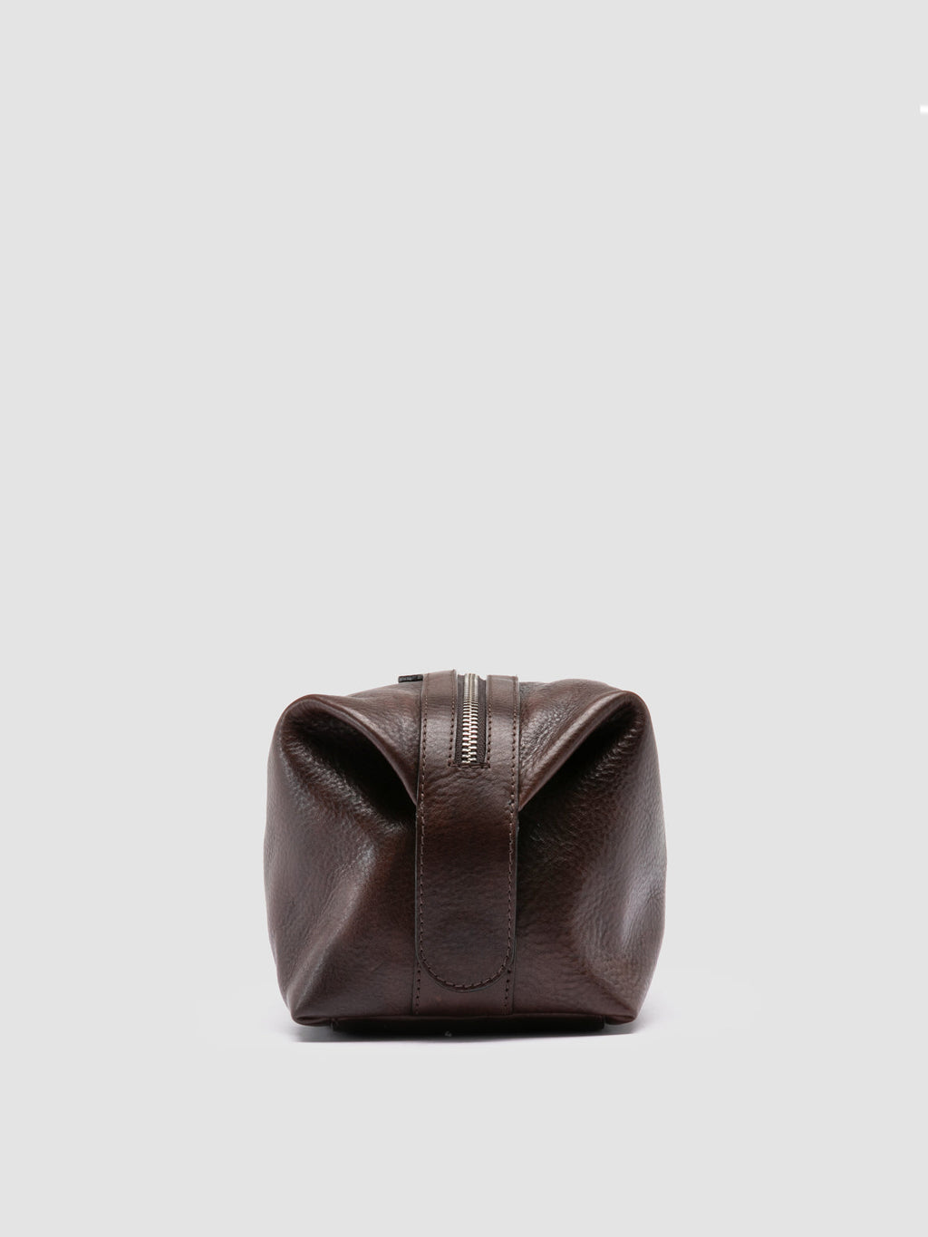 VANITY CASE 001 - Brown Leather Pouch - 4