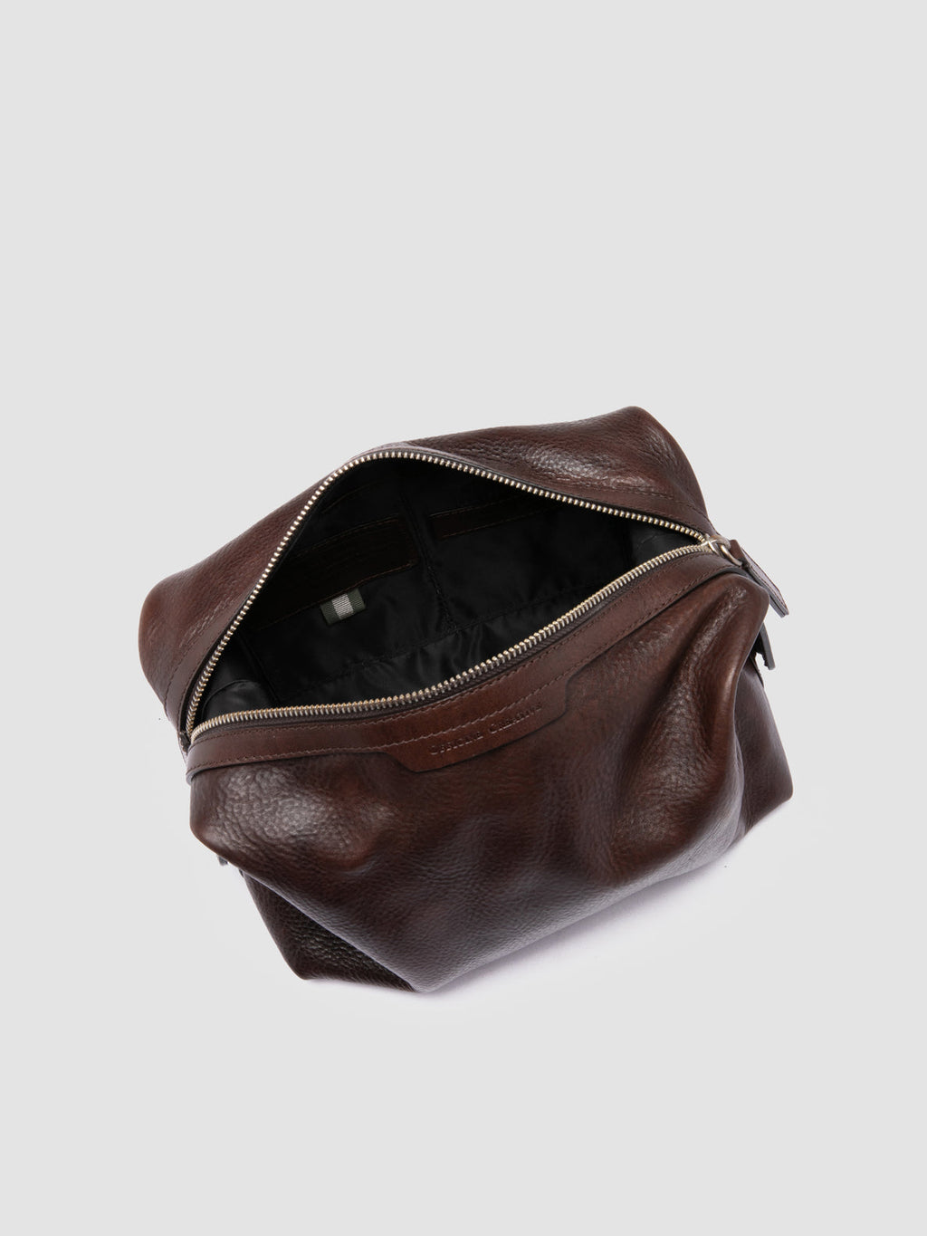 VANITY CASE 001 - Brown Leather Pouch - 5