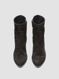 WADE 003 - Black Suede Zipped Boots - 1