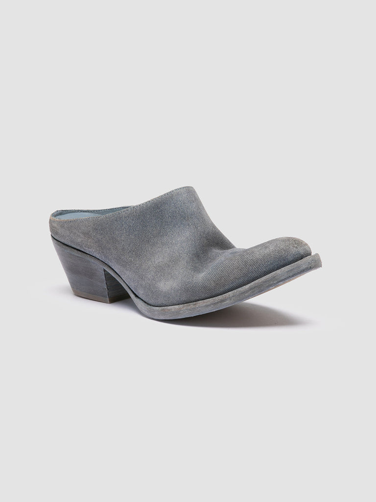 WANDA DD 101 - Blue Suede Mule