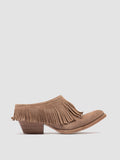 WANDA DD 108 - Taupe Suede Mule