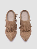 WANDA DD 108 - Taupe Suede Mule