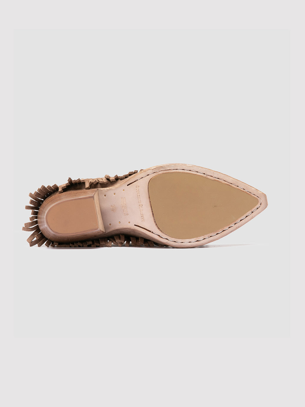 WANDA DD 108 - Taupe Suede Mule