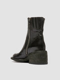 WILDS 004 - Dark Green Leather Zipped Boots - 3