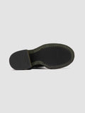 WILDS 004 - Dark Green Leather Zipped Boots - 4