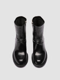 WILDS 019 - Black Leather Zipped Boots - 1