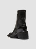 WILDS 019 - Black Leather Zipped Boots - 3