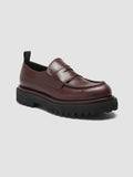 WISAL 001 - Burgundy Leather Loafers