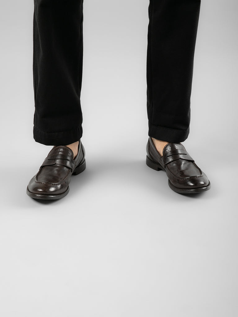 ARC 509 - Brown Leather Penny Loafers