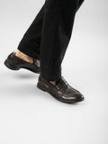 ARC 509 Cigar - Brown Leather Penny Loafers Men Officine Creative - 7