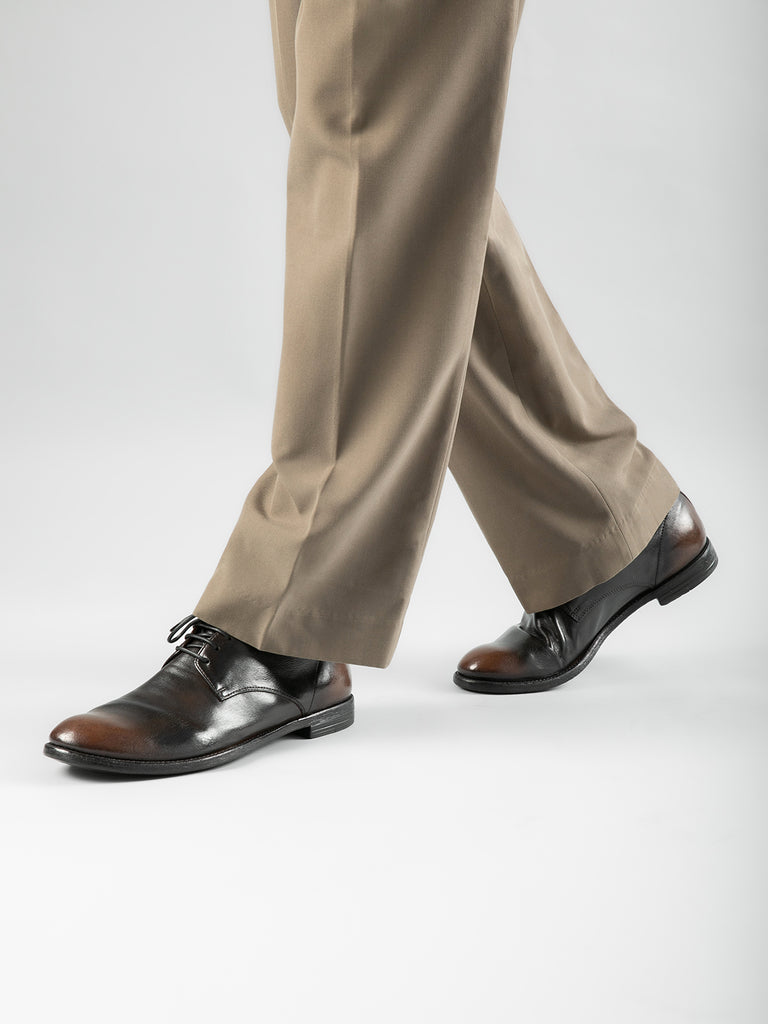 ARC 515 Cigar - Brown Leather Derby Shoes Men Officine Creative - 7