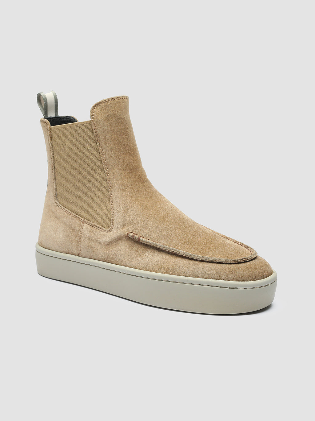 BUG 107 Alce - Taupe Suede High-Top Sneakers Women Officine Creative - 3