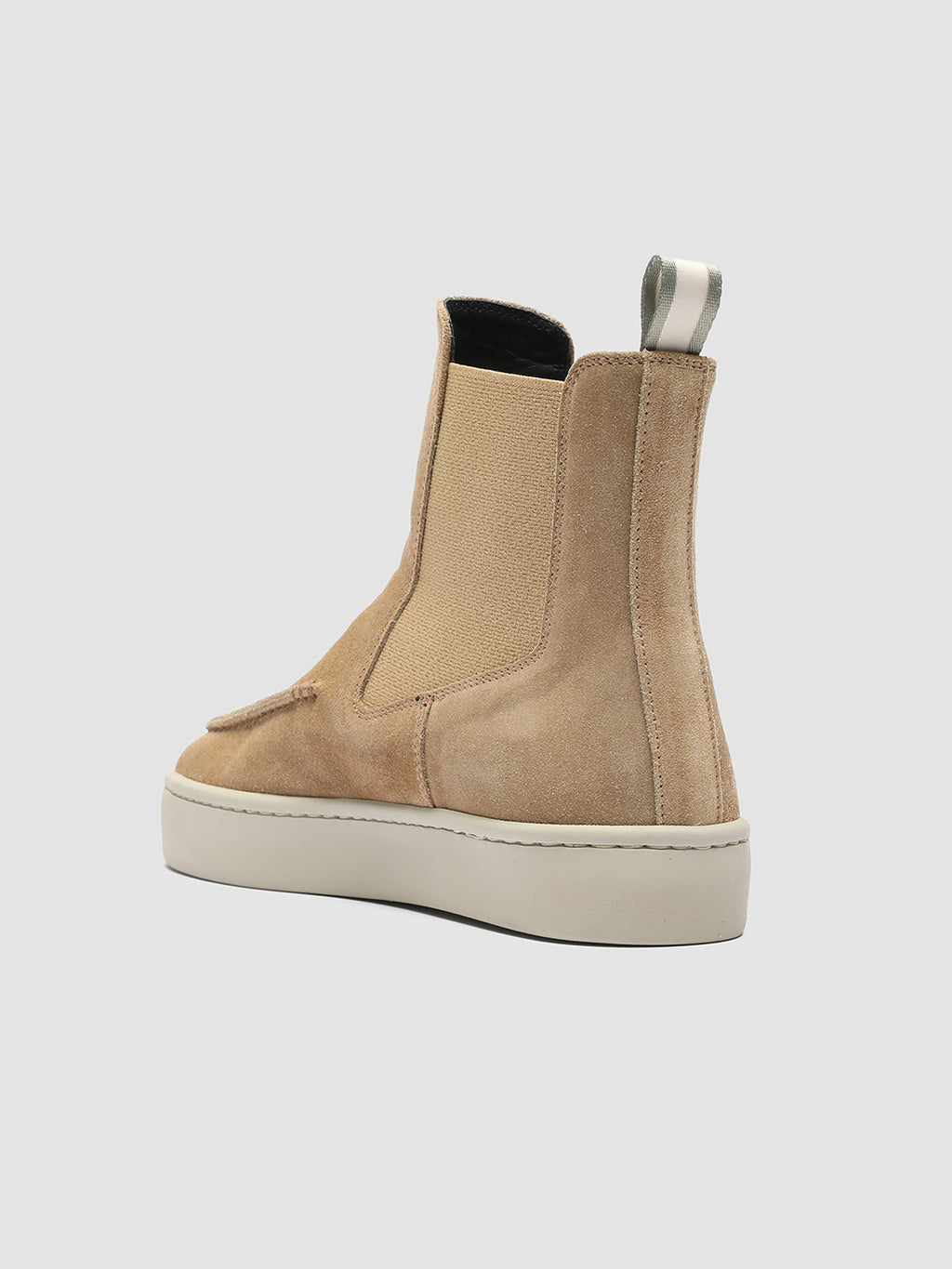 BUG 107 Alce - Taupe Suede High-Top Sneakers Women Officine Creative - 4