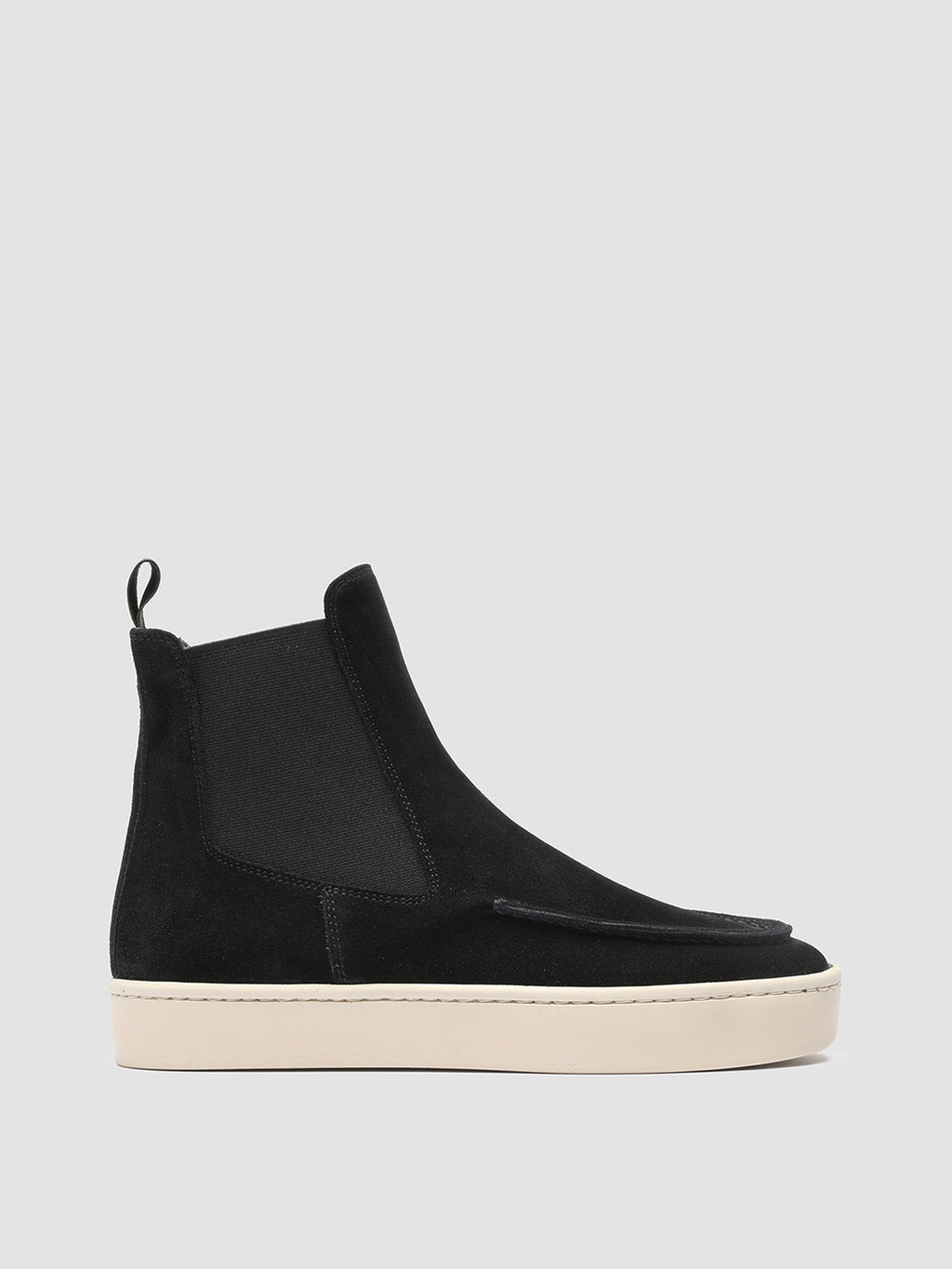 BUG 107 Nero - Black Suede High-Top Sneakers Women Officine Creative - 1