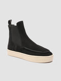 BUG 107 Nero - Black Suede High-Top Sneakers Women Officine Creative - 3