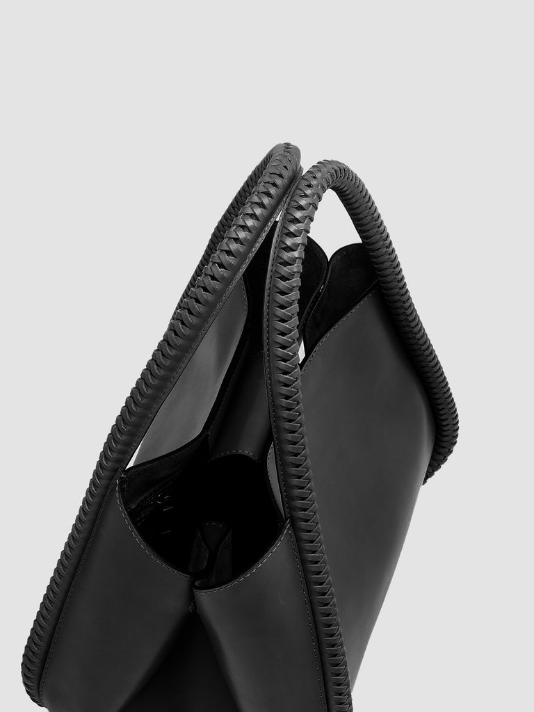 CABALA 101 Nero - Black Leather Bag
