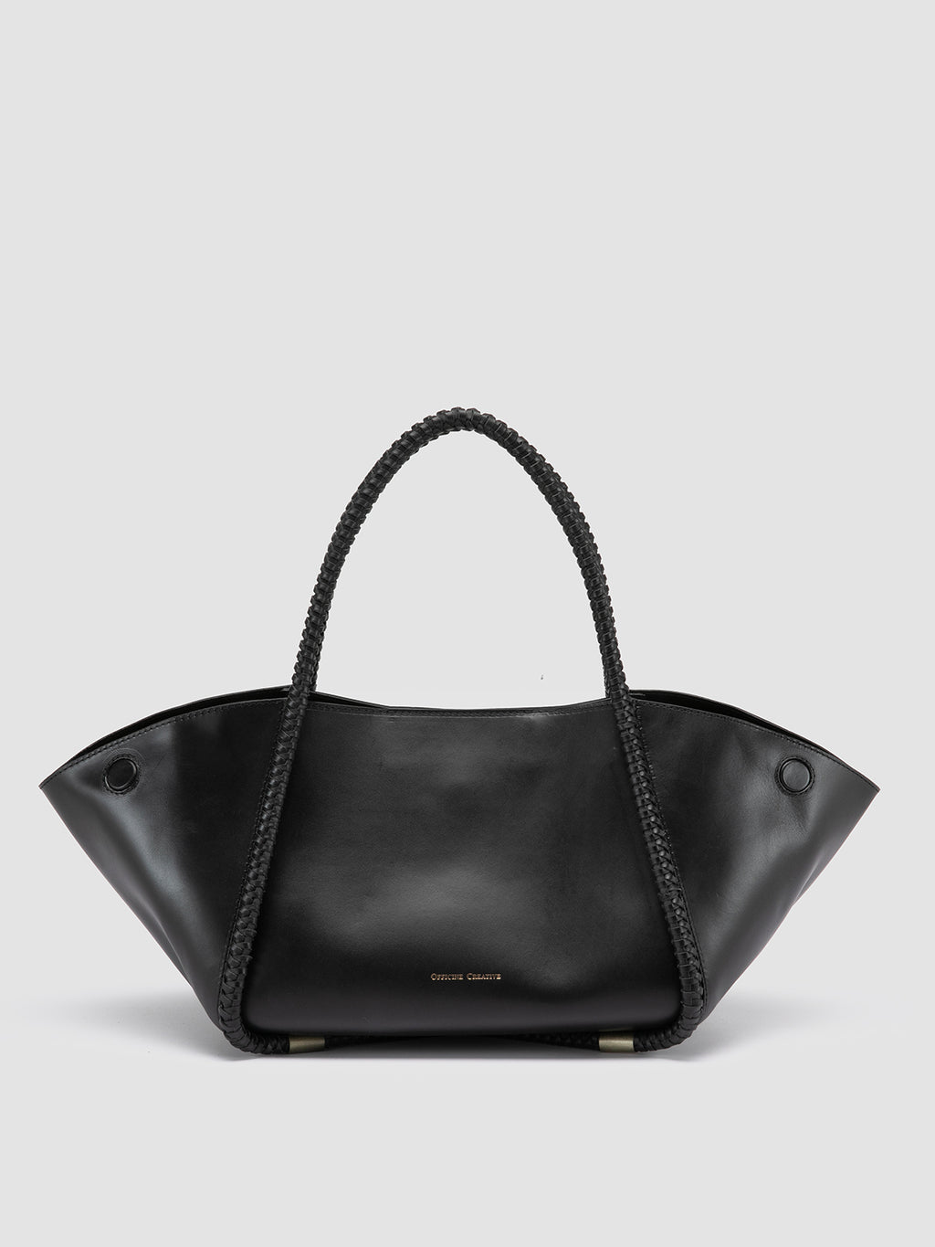 CABALA 101 - Black Leather Shoulder Bag Officine Creative - 4