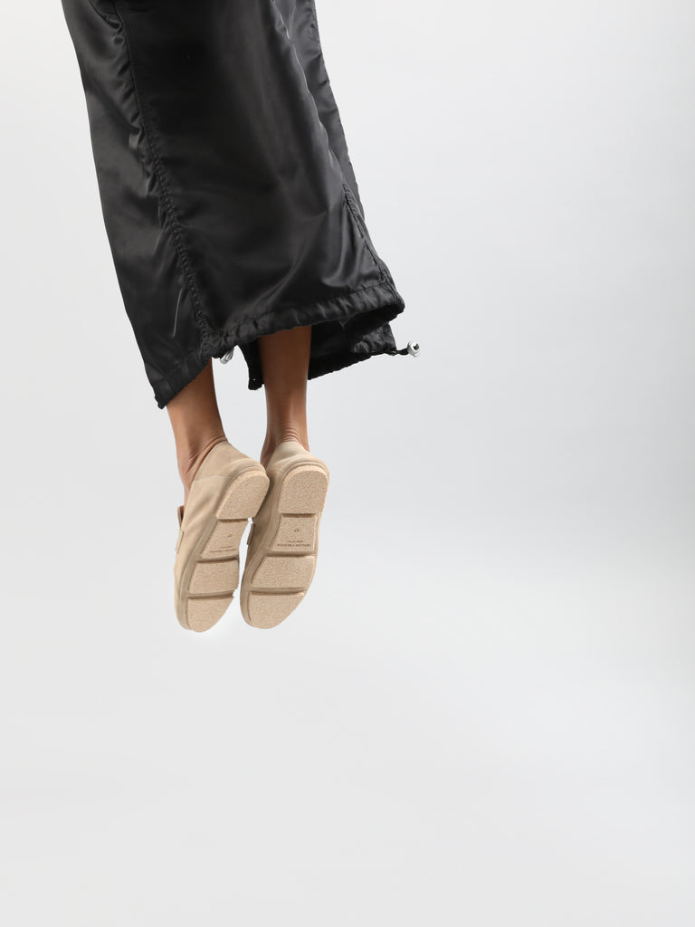 C-SIDE 101 Nude Spring - Ivory Suede Loafers Women Officine Creative - 7