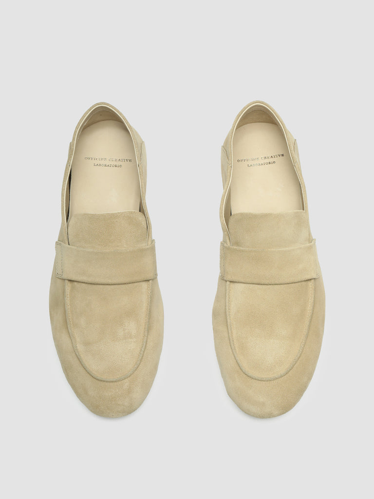 C-SIDE 101 Nude Spring - Ivory Suede Loafers Women Officine Creative - 2