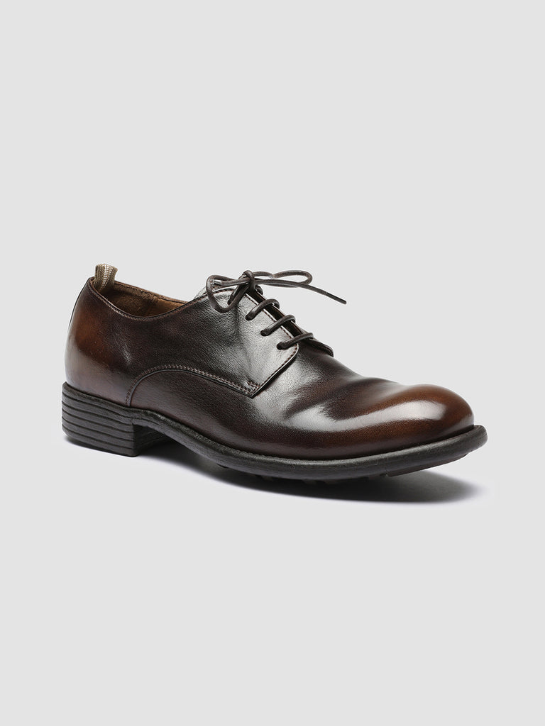 CALIXTE 001 Caffe T.Moro - Brown Leather Derby Shoes Women Officine Creative - 3